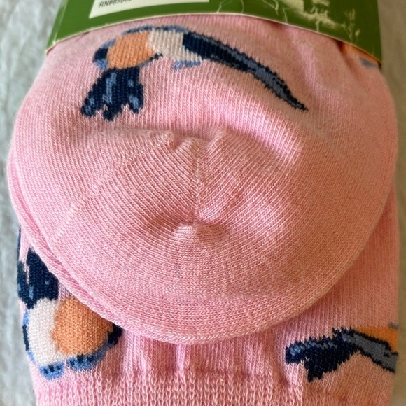 Kate Spade: Black & Pink Heart Patterned Socks - Picture 10 of 15